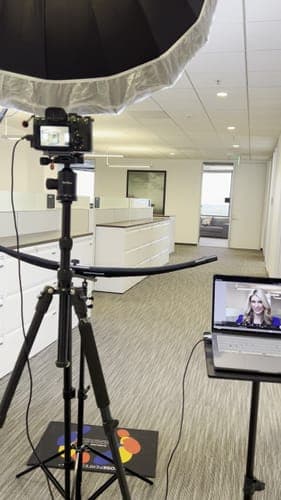 Customer video review of PosePerfect Mat™ by Chris Headshots (UnBranded)