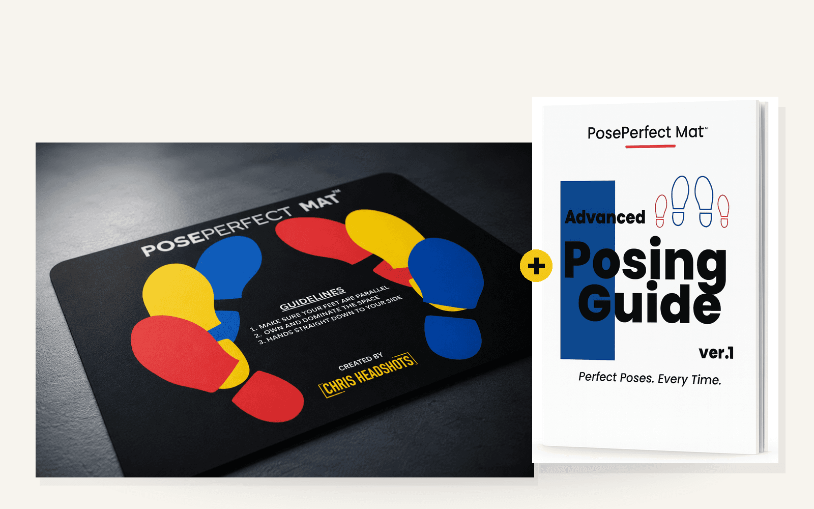 PosePerfect Mat™ plus Advanced Posing Guide